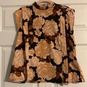 Floral Panel Tank
